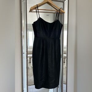 BCBG leather tank body dress